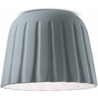 Ferroluce Taklampa Madame Gres keramik höjd 29 cm, grå