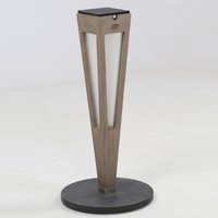 Les Jardins Tecka LED solar torch with sensor, 52 cm, Duratek