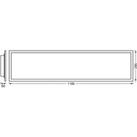 OSRAM SMART+ WiFi LED-panel PLANON MAGIC vit 120 cm RGB CCT