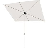 Grand patio Outdoor Umbrella, Versatile Balcony Shade with 360 Degree Roating Parasol, Powder-coated Steel Rectangular Flat Canopy for Deck Apartment