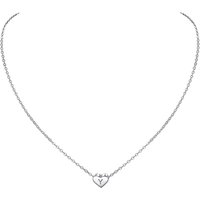 PROSILVER Sterling Silver Initial Necklace for Women Girls Ladies, Letters A-Z 26 Alphabet Heart Pendant, Adjustable Chain (Send Gift Box) Y