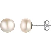 PROSILVER Women Freshwater Cultured Pearl Earrings, With 925 Sterling Silver Post, Hypoallergenic, 4/6/8/10MM-Send Gift Box A: 4mm