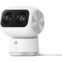eufy Security Indoor Cam S350 Dual Cameras 4K UHD Indoor Security Camera with 8× Zoom and 360° Coverage, Ideal for Baby Monitor/Pet & Dog Camera/Hom