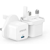 USB C Plug, Anker 2-Pack PowerPort III 20W Cube Fast Charger for iPhone 15/15 Pro/15 Pro Max/14 Pro/14 Pro Max, Galaxy, iPad (Cable Not Included)