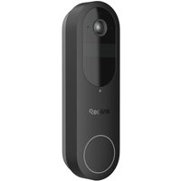 Reolink Video Doorbell, Battery-Powered Doorbell with Camera, 2.4/5GHz Wi-Fi, Smart Detection, 2-Way Audio, No Monthly Fee