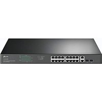 TP-Link TL-SG1218MP 18 Port Gigabit PoE Switch, 16Ã Gigabit PoE+ Ports, 802.3af/at 30W, 250W Total Budget, Network Switch, Metal Case, Ethernet Switc