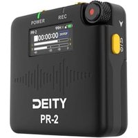 Deity PR-2 Pocket Audio Recorder with Lavalier Microphone, 32-bit Float Recording, Sidus Audio APP Control, Ideal for Interviews, Podcasts, Field Reco