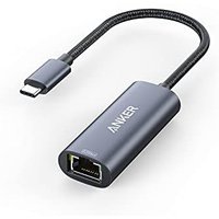 Anker PowerExpand USB C to 2.5 Gbps Ethernet Adapter, Aluminum Portable, for MacBook Pro, MacBook Air 2018 and Later, iPad Pro 2018 and Later, XPS