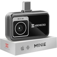 HIKMICRO MiniE Thermal Camera Android/iOS, 96×96 IR Resolution, 192×192 SuperIR Thermal Imaging Camera, No Battery, for Phone/Tablet,USB-C Port,Supp