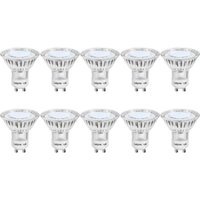 Lepro GU10 LED Bulbs, Warm White 2700K LED Light Bulbs, 35W Halogen Spotlight Equivalent, 3W Energy Saving GU10 Bulbs, 250lm, 100° Beam Angle, Non Di