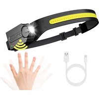 #ad Amazon Lepro UK Lepro Led Head Torch Rechargeable, Super Bright Headlamp Flashlight 230°Wide Beam with Adjustable Spotlight, Motion Sensor, Waterproof Lightweight He