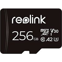 Reolink 256GB Micro SD Card, Class 10 A2 U3 High Speed Memory MicroSDXC Card, Compatible Security Camera