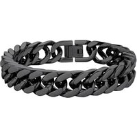 PROSTEEL Chain Bracelet for Men - Cuban Link Chunky Bracelet Silver/Gold Plated/Black 8MM/12MM/17MM Width, Hip Hop Jewellery 19/21/23CM Length for Men