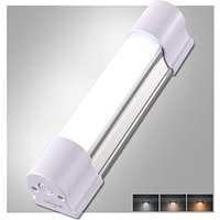 LETOUR Cabinet Light LED Tube Magnetic Light 2000Lumens 2600mAh 3 Colour Stepless Brightness Dimming Camping Lantern USB Rechargeable Portable Lights