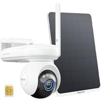 Reolink 4G LTE Cellular Security Camera Outdoor Wireless with SIM Card, 20,000mAh Battery Powered, Pan & Tilt, Auto Tracking, No WiFi Camera, 2K Colou