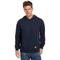 VICT POPU Hoodies For Men UK Jumpers Pullover Hooded Sweatshirts Plaid Jacquard Long Sleeve Drawstring Work Hipster Casual Hoodie XXL Navy