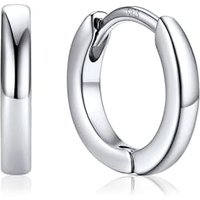 PROSTEEL Huggie Hoop Earrings for Women, Hypoallergenic 925 Sterling Silver Post Lightweight Small Sleeper Cartilage Earrings Tiny Hoops 8/10/12/14/15