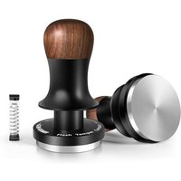 MHW-3BOMBER 45.5mm Espresso Tamper - 3 Spring Loaded Coffee Tamper with Sound Feedback - Barista Calibrated Tamper with 15lb / 30lbs Replacement Sprin