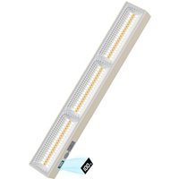 LETOUR Rechargeable Lights 4000 Lumens 30CM Camping Light LED Tube Work Light Bar, 3 Lighting Mode 5000mAh Portable IPX6 Waterproof Magnetic Emergency