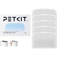 PETKIT Filter Unit RECT for EVERSWEET MAX Battery Operated Cat Water Fountain, Replacement Filters, 5 packs