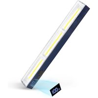 Rechargeable Lights 4000 Lumens 30CM Camping Light LED Tube Work Light Bar, 3 Lighting Mode 5000mAh Portable IPX6 Waterproof Magnetic Emergency Lamp f