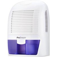 Pro Breeze Dehumidifier 1500ml Portable Air Dehumidifier for Damp, Mould, Moisture in Home, Kitchen, Bedroom, Caravan, Office, Garage, Bathroom, Basem