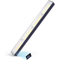 LETOUR Magnetic Lights Rechargeable 4000 Lumens 7500mAh 40CM Work Light Bar, Inspection Lamp 216 LED Bulbs Waterproof, Portable Lighting with Hook, fo