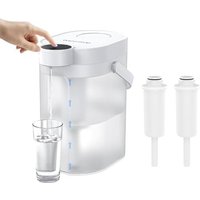 Waterdrop FreshTaste Soften Water Instant Electric Rechargeable Water Filter Jug, 4L Water Filter Dispenser, Reduce Calcium, Chlorine, Lead, Copper, P