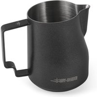 MHW-3BOMBER Milk Frothing Pitcher 450ml/15.2oz Milk Frother Cup Espresso Steaming Pitcher Stainless Steel Milk Frother Cup Barista Latte Art Round Spo