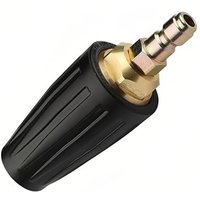 Stone Banks Brass Rotating Turbo Nozzle 1.8GPM 4000PSI 035, Pressure Washer Turbo Spray 1/4" Quick Connect, Pressure Washer Cleaner Gun Nozzle Accesso