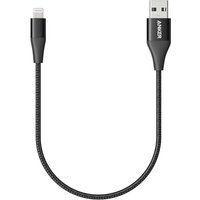 Anker PowerLine+ II Lightning Cable, MFi Certified for iPhone 14 Plus 14 14 Pro Max 13 13 Pro 12 11 X XS XR (Charger Not Included) (1 ft, Black) 30 cm