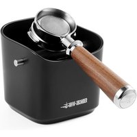 MHW-3BOMBER Espresso Knock Box, 1.2L(15 Cups) Coffee Knock Box with Removable Knock Bar and Anti-Slip Pads for Espresso Puck, Coffee Ground, Durable E