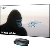AWOL VISION Aetherion Pro + 135" Cinematic Screen Bundle - 4K UHD HDR10+ Dolby Vision & Atmos Ultra Short Throw Triple RGB Laser Projector Home Cinema