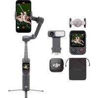 DJI Osmo Mobile 8P + Mic 3 Transmitter, Gimbal Stabilizer for iPhone & Android, Remote Controller, Wireless Mic, Professional Creation, Detail-Rich Au
