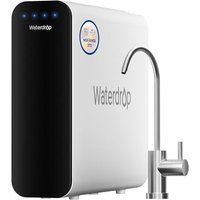 Waterdrop TSU 0.01μm Ultra-Filtration Under Sink Water Filter System, 3-Stage High Capacity, USA Tech, Smart Panel, No Waste Water, 2 Years Lifetime