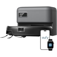 eufy Robot Vacuum C10 with Self Empty Station, 4,000Pa, 2.85-Inch Ultra-Slim Body, Up to 60 Days of Hands Free Cleaning,Carpet Cleaning, Edge Expansio