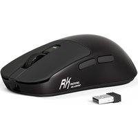 RK ROYAL KLUDGE MO3 Wireless Gaming Mouse 48g Lightweight PAW3809 Sensor, 6000 DPI, BT/2.4G/Wired PC Mice Rechargeable 650mAh Battery with Programmabl