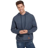 VICT POPU Hoodies For Men UK Jumpers Pullover Hooded Sweatshirts Plaid Jacquard Long Sleeve Drawstring Work Hipster Casual Hoodie S Dark Grey Bue