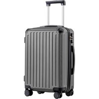 COOLIFE 20 Inch Carry On Suitcase â Hardshell Cabin Suitcase, Lightweight ABS+PC Luggage with 360° Silent Wheels & TSA Lock, Telescopic Handle for