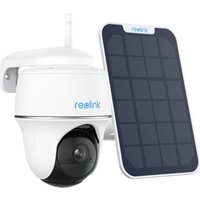 Reolink 2K Solar Security Camera Outdoor Wireless, 2.4 GHz WiFi Battery Powered Camera with 360° Pan-Tilt View, Person/Vehicle Detection, Two-Way Aud
