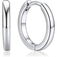 PROSTEEL Huggie Hoop Earrings for Women, Hypoallergenic 925 Sterling Silver Post Lightweight Small Sleeper Cartilage Earrings Tiny Hoops 8/10/12/14/15