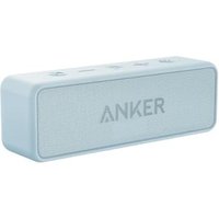 Anker Soundcore 2 Portable Bluetooth Speaker with 12W Stereo Sound, BassUp, IPX7 Waterproof, 24-Hour Playtime, Speaker for Home, Outdoors, Travel (Whi