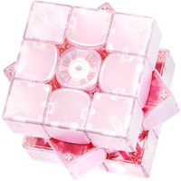 GAN 16 Maglev MAX Summer Limited Edition, Speed Cube 3x3 Magnetic, Power Stability Handfeel Max Professional Speedcube, Brain Teaser Puzzle for Kids A