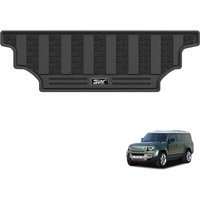 3W Boot Liner 3D Custom Fit Land Rover Defender 130 L663 2020-2026, Dog Friendly Travel Car Trunk Mats, All Weather TPE Boot Cover Waterproof Anti Sli