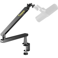 MAONO Low Profile Microphone Arm with Cable Management Channels, Desk Clamp, Versatile Mounting, and Fully Adjustable, perfect for Podcast, Streaming,