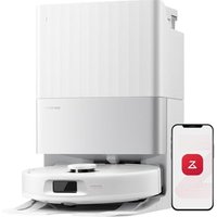 roborock Qrevo S5V Robot Vacuum Cleaner with Mop, FlexiArm Edge Mopping, 12,000Pa Suction, Dual Zero-Tangle System, Smart Obstacle Avoidance, 10mm Mop