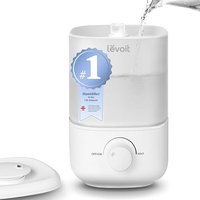 Levoit Humidifier for Bedroom, Ultra-Quiet 23dB, Easy to Fill & Clean, Cool Mist Air Humidifier for Home, Baby Nursery & Plants with 360° Rotation No