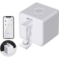 MOES BLE Fingerbot Plus Smart Switch Button Pusher - Upgrade With Touch Control, Compatible With Smart Life App, Remote Control, Voice Command, Timer,