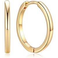 PROSTEEL Huggie Hoop Earrings for Women, Hypoallergenic 925 Sterling Silver Post Lightweight Small Sleeper Cartilage Earrings Tiny Hoops 8/10/12/14/15