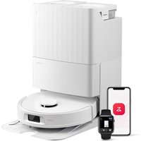 roborock Qrevo Series Robot Vacuum Cleaner with Mop, 10,000Pa Suction, Upgraded from Qrevo S, Dual Anti-Tangle Brushes, Smart Obstacle Avoidance, Auto